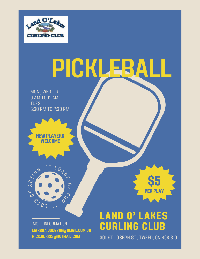 Pickleball Flyer 2025